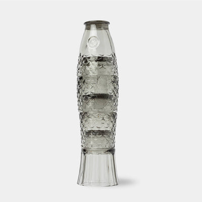 COLORED KOI FISH-SHAPED GLASS CUP SET