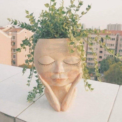 BLUSHING FACE PLANTER