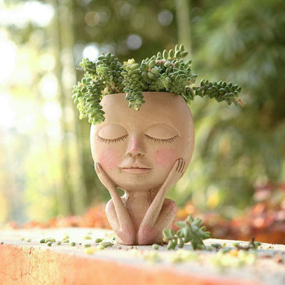 BLUSHING FACE PLANTER