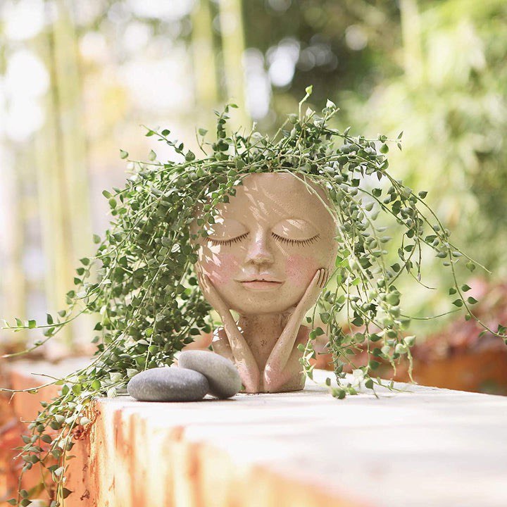 BLUSHING FACE PLANTER
